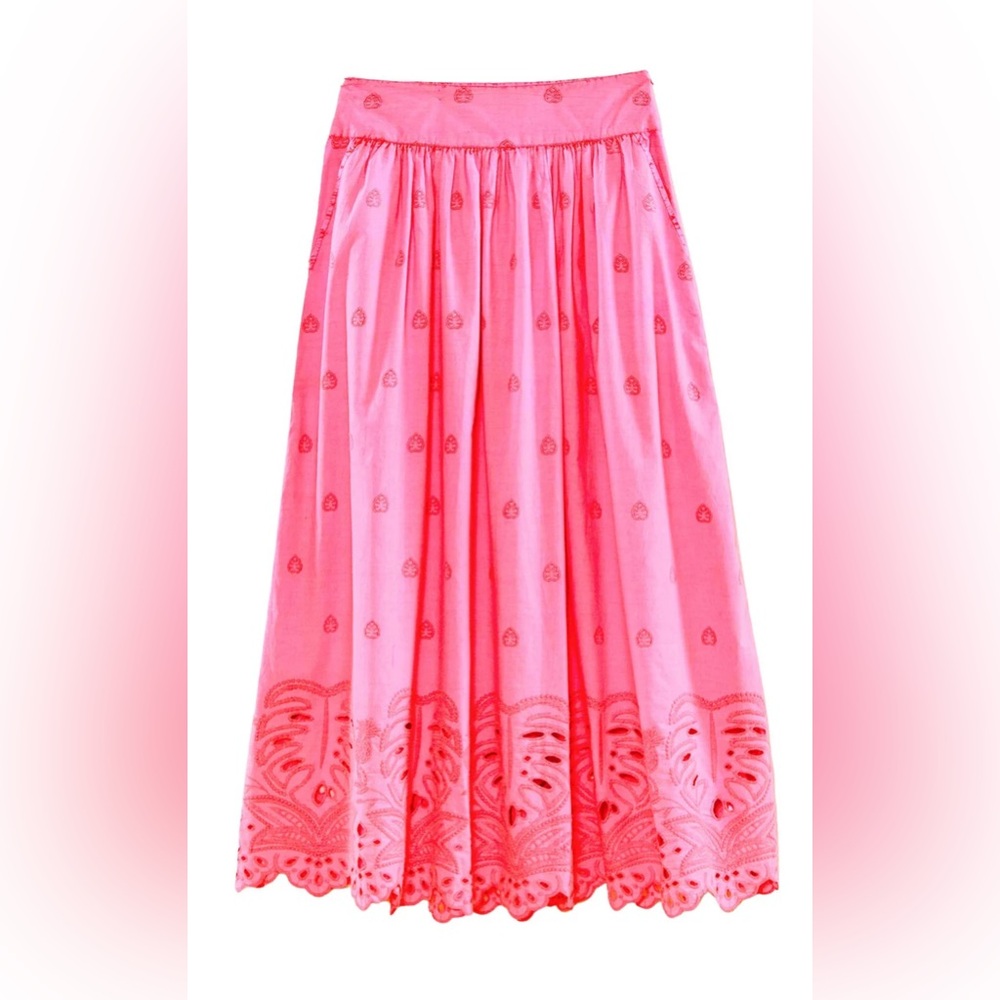 FARM Rio Pink Maxi Skirt